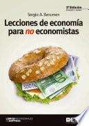 libro Lecciones De Economía Para No Economistas 3ª Edición
