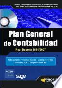 Plan General De Contabilidad Real Decreto 1514/2007