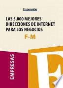 libro Sectores F M   Las 5.000 Mejores Direcciones De Internet Para Los Negocios.