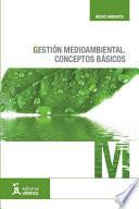 libro Gestión Medioambiental: Conceptos Básicos