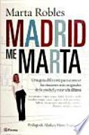 libro Madrid Me Marta