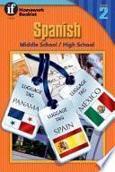 Spanish, Middle School/high School, Level 2