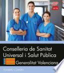 libro Conselleria De Sanitat Universal I Salut Pública. Generalitat Valenciana. Temario Común