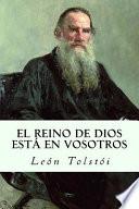 libro El Reino De Dios Esta En Vosotros/ The Kingdom Of God Is Within You