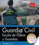 libro Guardia Civil. Escala De Cabos Y Guardias. Temario Vol. I.