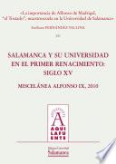 La Importancia De Alfonso De Madrigal,  El Tostado , Maestrescuela En La Universidad De Salamanca