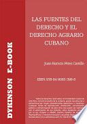 libro Las Fuentes Del Derecho Y El Derecho Agrario Cubano