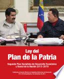 libro Ley Del Plan De Patria 2013 2019