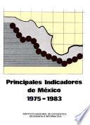 libro Principales Indicadores De México 1975 1983
