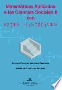 Resúmenes De Matemáticas Aplicadas A Las Ciencias Sociales Ii Con Notas Históricas