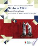 libro Solemne Sesión Académica De Investidura Como Doctor Honoris Causa De Sir John Elliott Y Festividad De Santo Tomás De Aquino