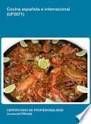 libro Uf0071   Cocina Española E Internacional