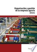 Uf0392   Organización Y Gestión De La Empresa Agraria