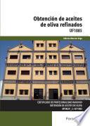 Uf1085   Obtención De Aceites De Oliva Refinados