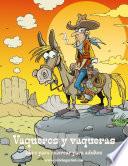 libro Vaqueros Y Vaqueras Del Salvaje Oeste Libro Para Colorear Para Adultos 1