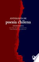 libro Antología De Poesía Chilena