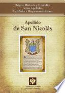 libro Apellido De San Nicolás