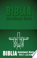 libro Biblia Devocional Diaria   Verde