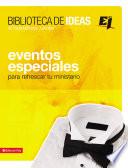 libro Biblioteca De Ideas: Eventos Especiales