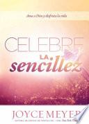 libro Celebre La Sencillez / Celebration Of Simplicity