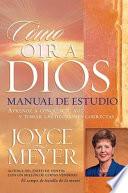 Como Oir A Dios Manual De Estudio