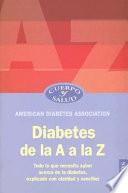 Diabetes De La A A La Z