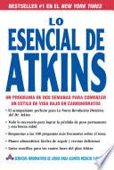 libro Lo Esencial De Atkins