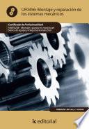 libro Montaje Y Reparación De Los Sistemas Mecánicos. Fmee0208