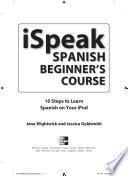 libro Ispeak Spanish Beginner S Course (mp3 Cd+ Guide)